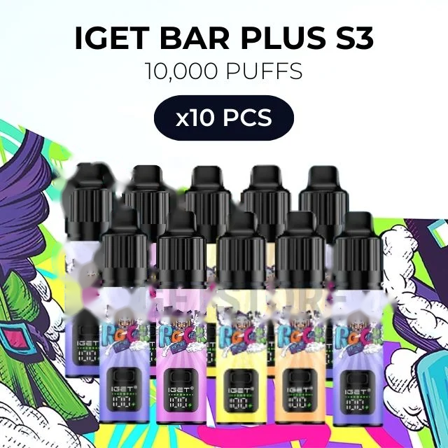 10 PCS โ IGET Bar Plus S3 10000 Puffs