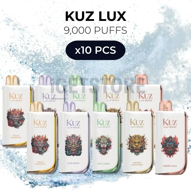 10 PCS โ KUZ LUX 9000 Puffs