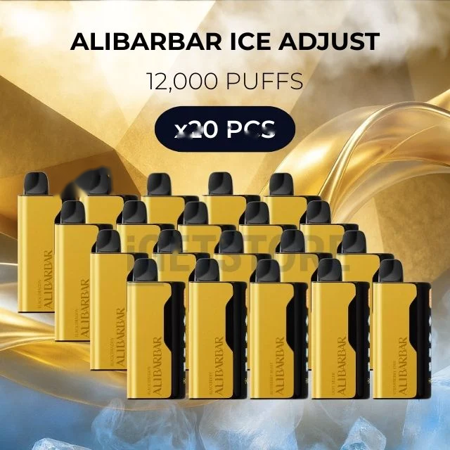 20 PCS โ Alibarbar Ice Adjust 12000 Puffs