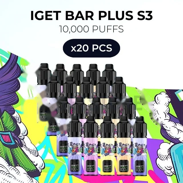 20 PCS – IGET Bar Plus S3 10000 Puffs