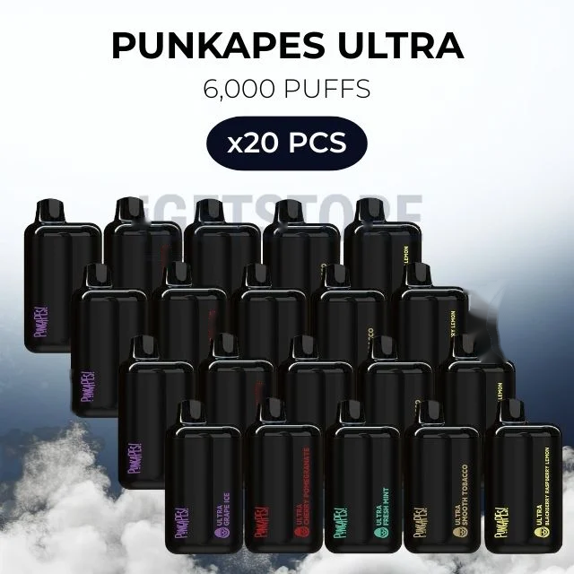 20 PCS โ Punkapes Ultra 6000 Puffs