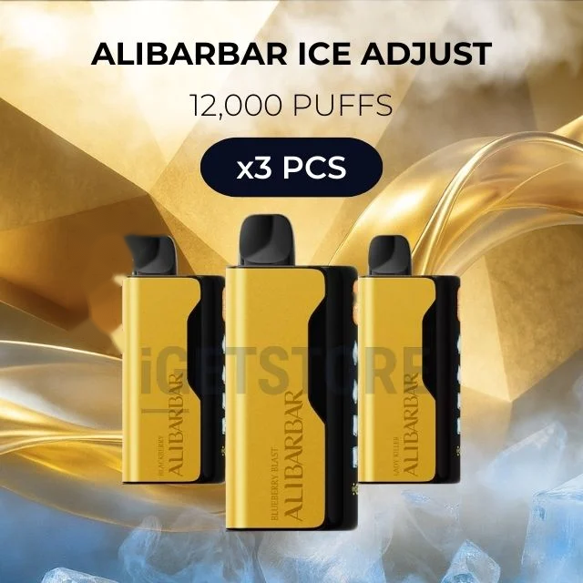 3 PCS โ Alibarbar Ice Adjust 12000 Puffs