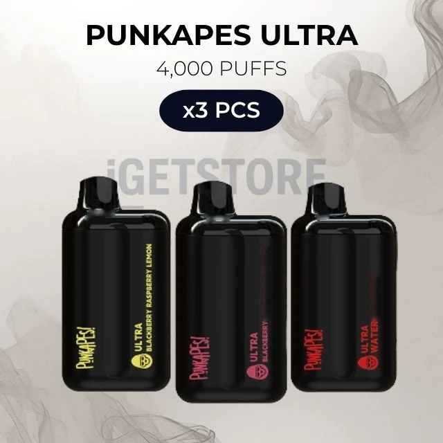3 PCS – Punkapes Ultra 4000 Puffs