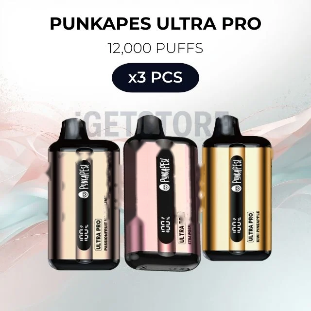 3 PCS – Punkapes Ultra Pro 12000 Puffs