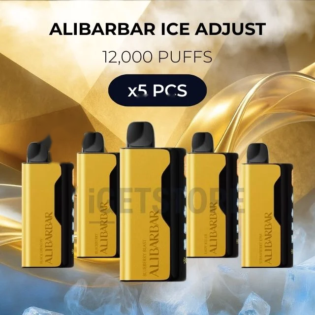 5 PCS โ Alibarbar Ice Adjust 12000 Puffs