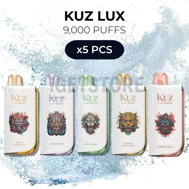 5 PCS โ KUZ LUX 9000 Puffs