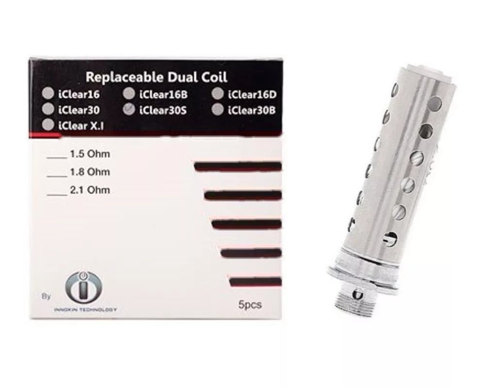 5PCS Innokin iClear 30S Replacement Coil Heads - 2.1ohm