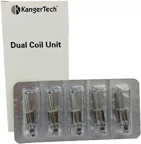 5PCS Kanger Replacement New Dual Coil -1.2ohm