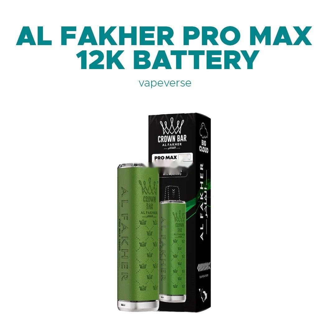 Al Fakher Pro Max 12K Battery - Starting From $4.49