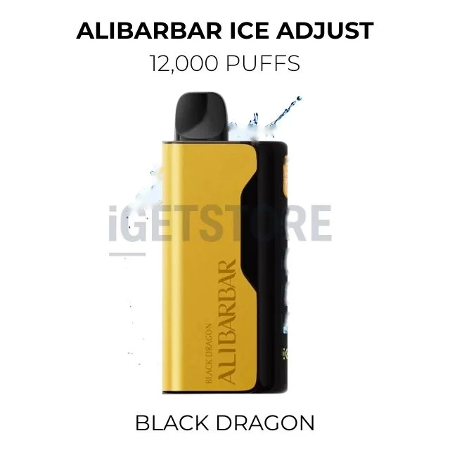 Alibarbar Ice Adjust 12000 Puffs โ Black Dragon