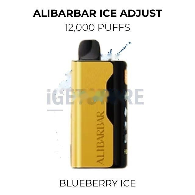 Alibarbar Ice Adjust 12000 Puffs – Blueberry Ice