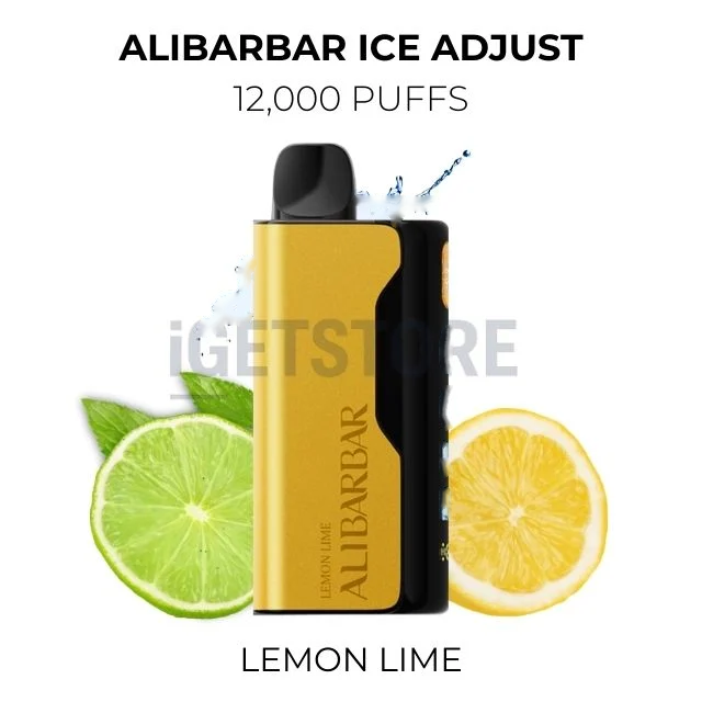 Alibarbar Ice Adjust 12000 Puffs โ Lemon Lime