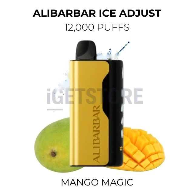 Alibarbar Ice Adjust 12000 Puffs โ Mango Magic