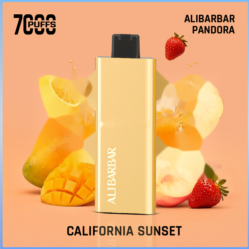 Alibarbar Pandora California Sunset 7000 Puffs