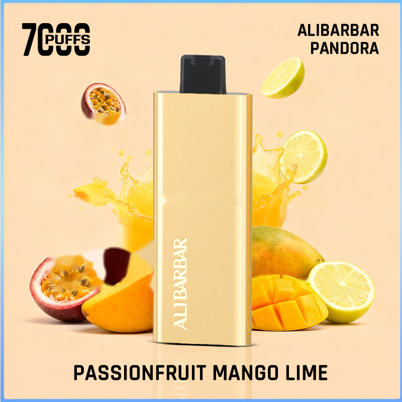 Alibarbar Pandora Passionfruit Mango Lime 7000 Puffs
