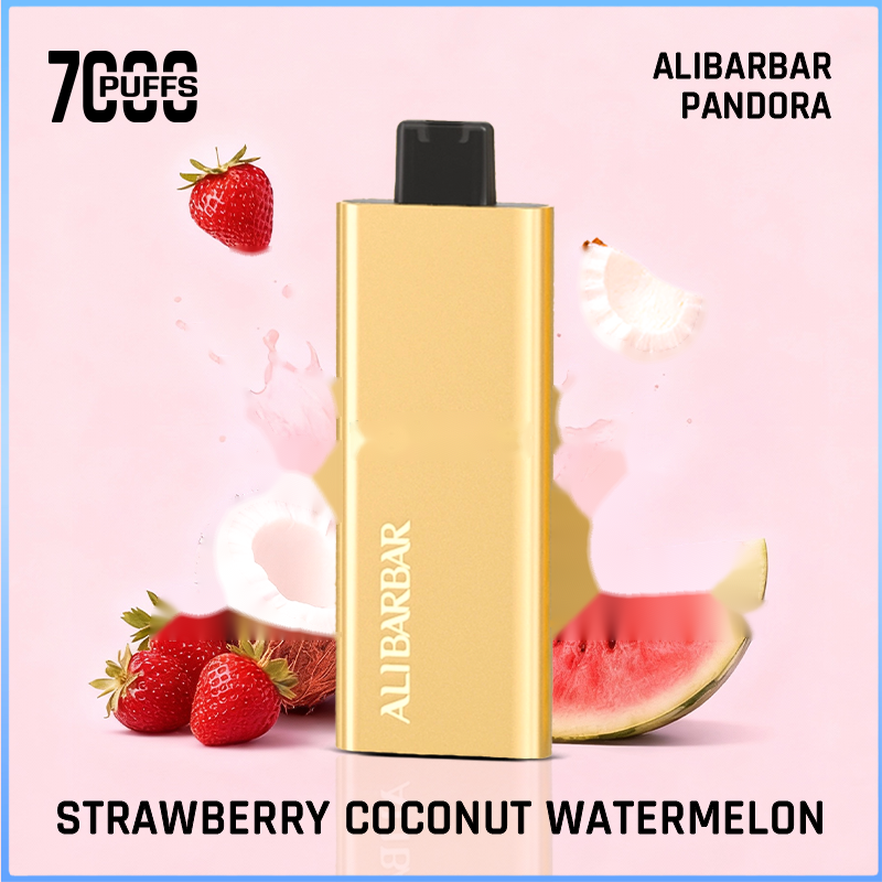 Alibarbar Pandora Strawberry Coconut Watermelon 7000 Puffs
