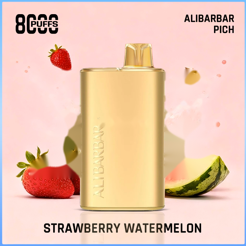 Alibarbar Rich Strawberry Watermelon 8000 Puffs