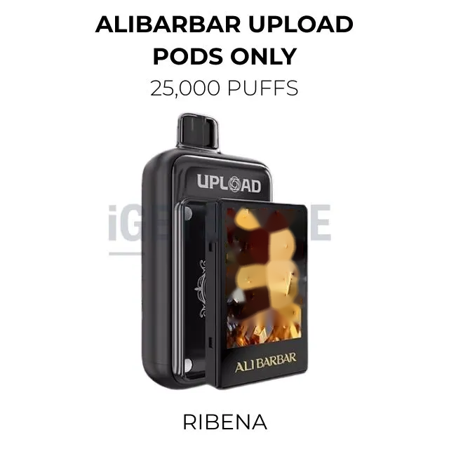 Alibarbar Upload Pods Only 25000 Puffs – Ribena