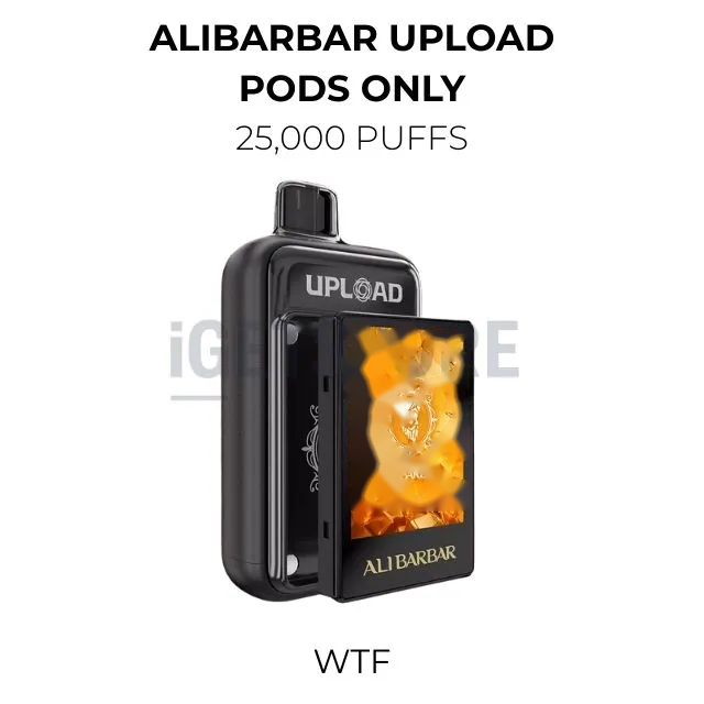 Alibarbar Upload Pods Only 25000 Puffs – WTF