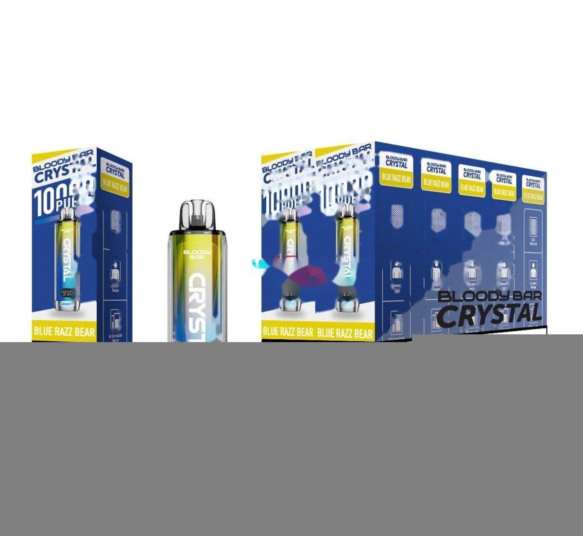 Bloody Bar Crystal 10k Vape Kit