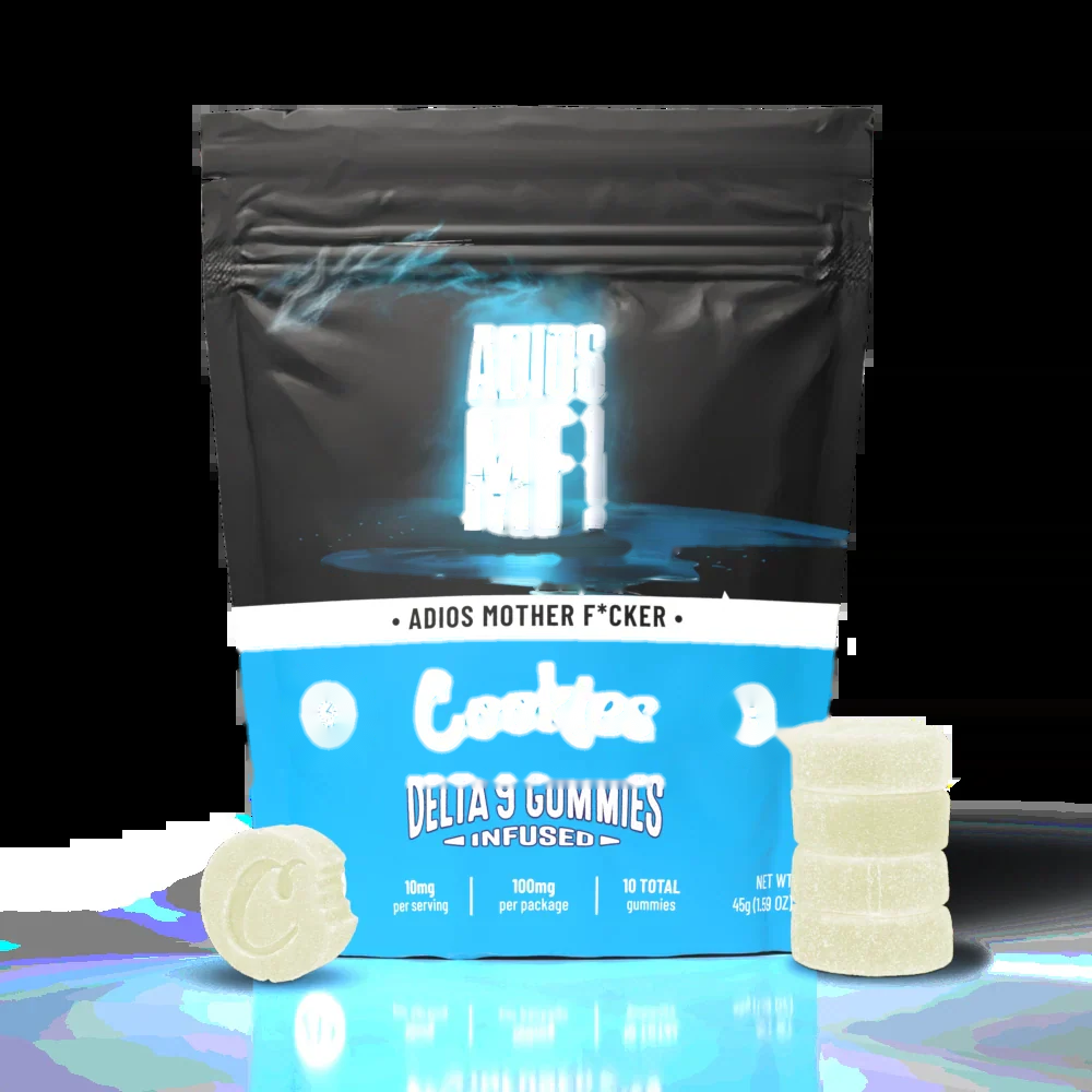 Cookies - Delta 9 Gummy 10mg - Adios MF - 10ct Bag