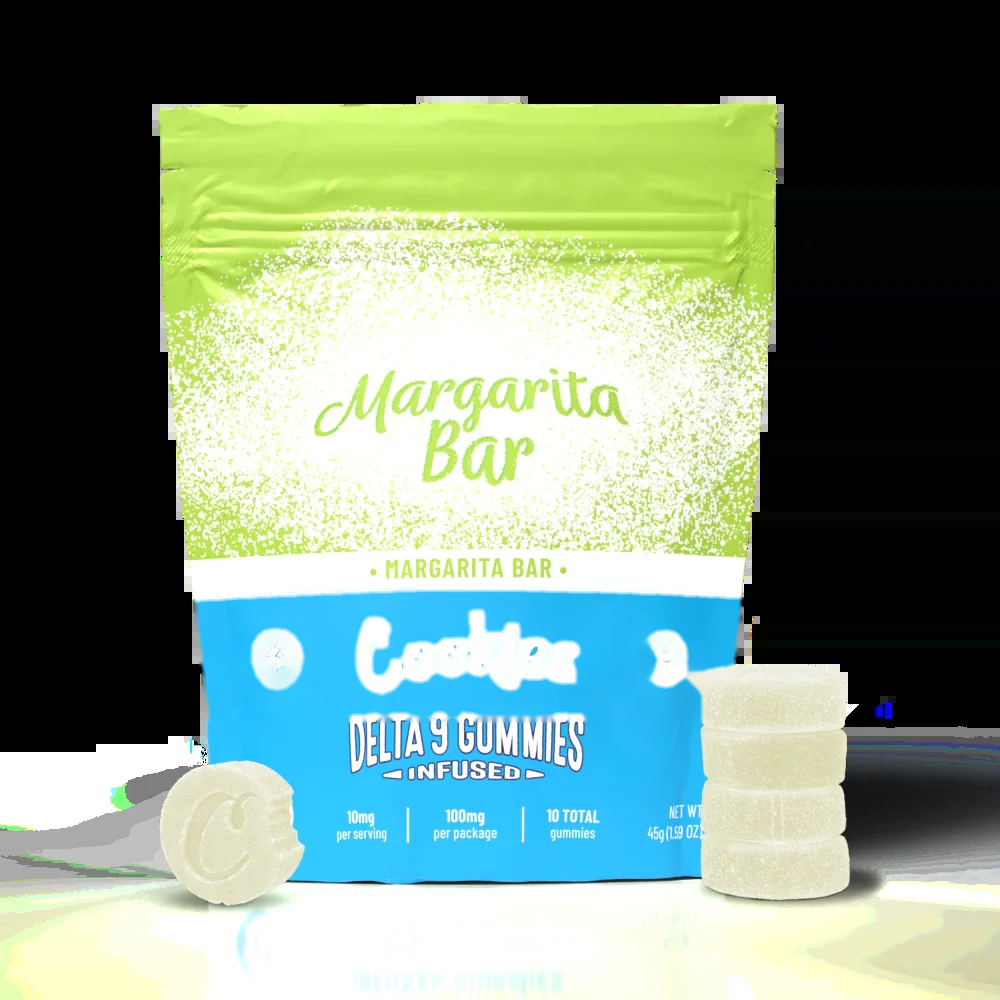 Cookies - Delta 9 Gummy 10mg - Margarita Bar - 10ct Bag