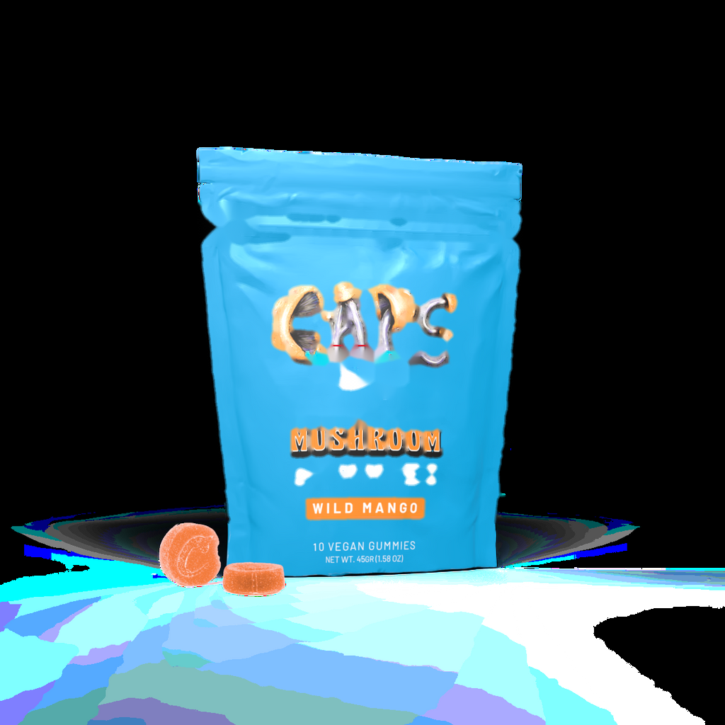 Cookies – Mushroom Gummy 6mg 10ct Bag – Mango