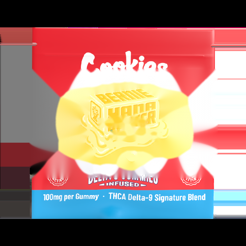 Cookies - THCA Delta 9 Infused Gummy 100mg - Bernienhanna Butter