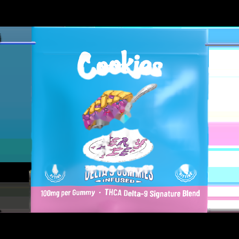 Cookies - THCA Delta 9 Infused Gummy 100mg - Berry Pie