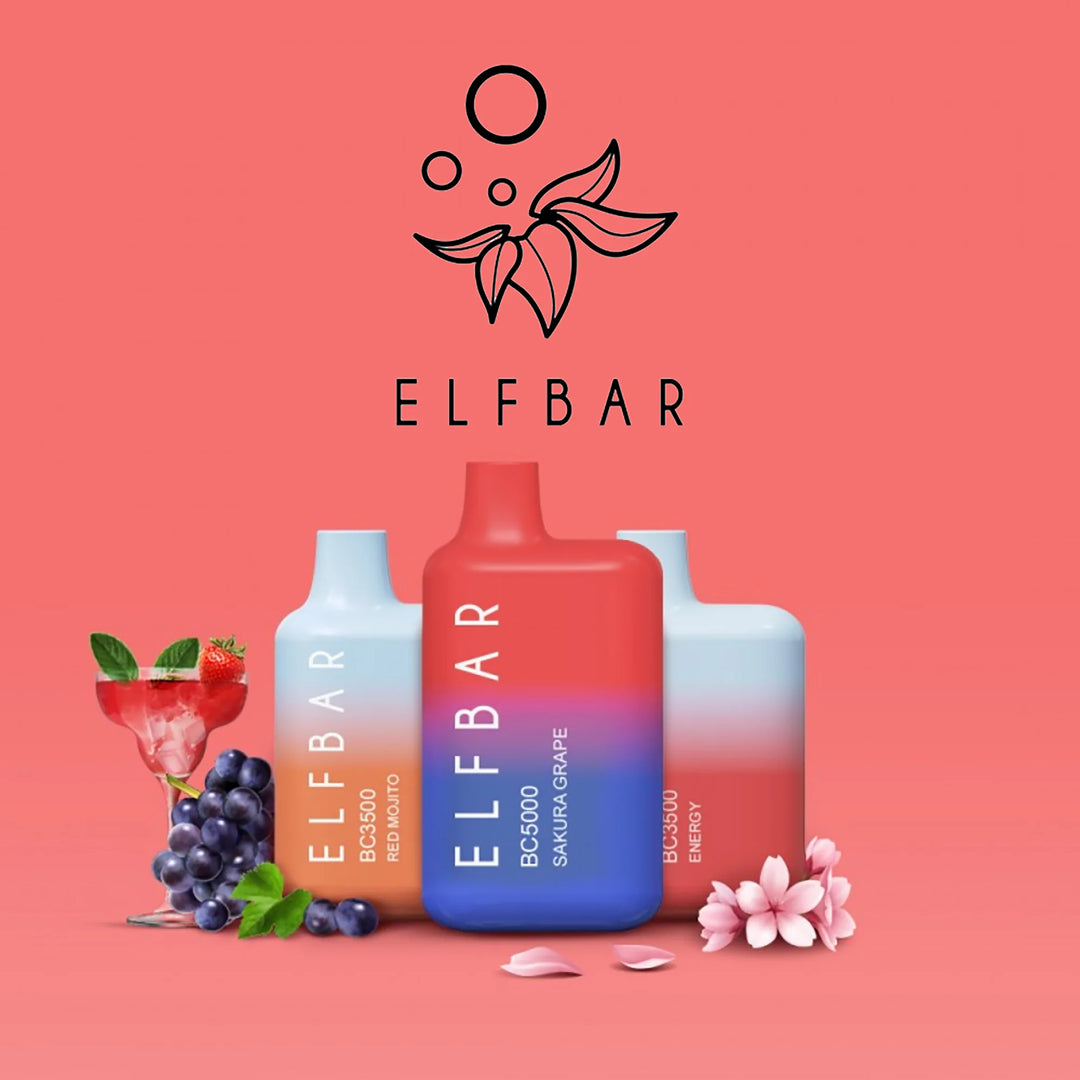 Elf Bar BC5000 Disposable Vape (10-Pack)