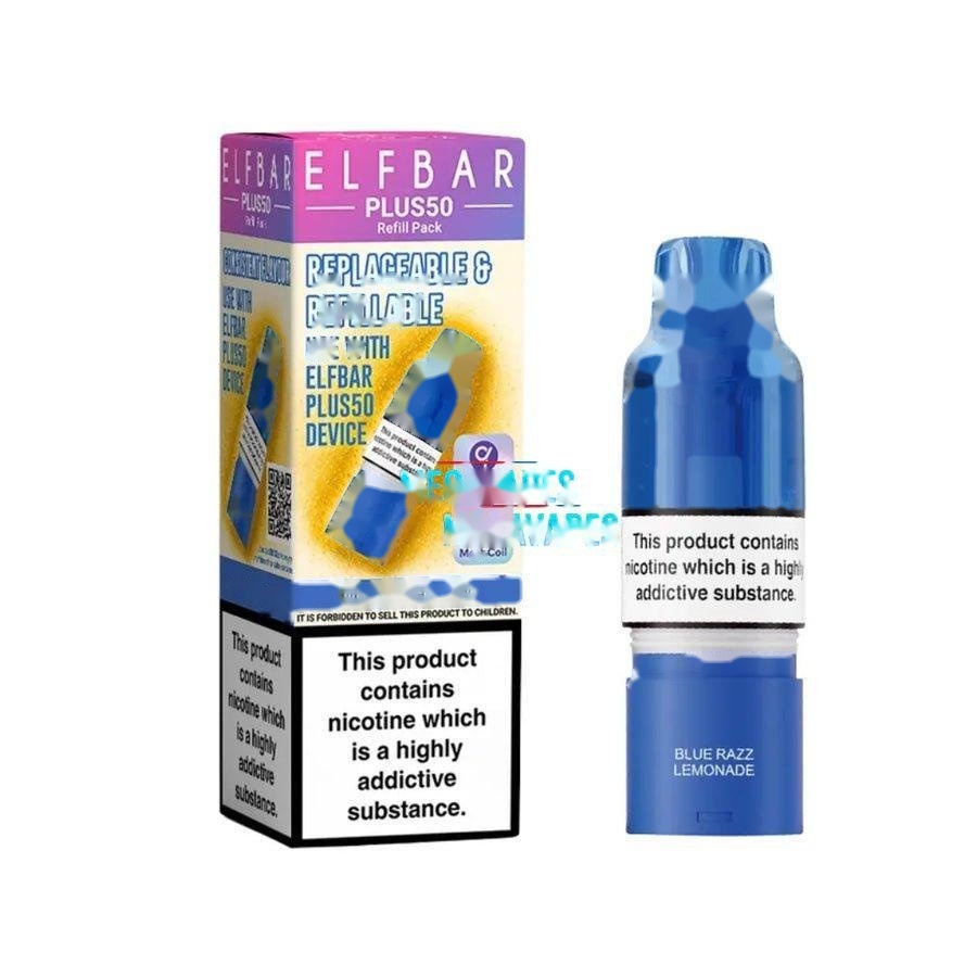 Elf Bar Plus 50 Refill PODS (BOX OF 5)