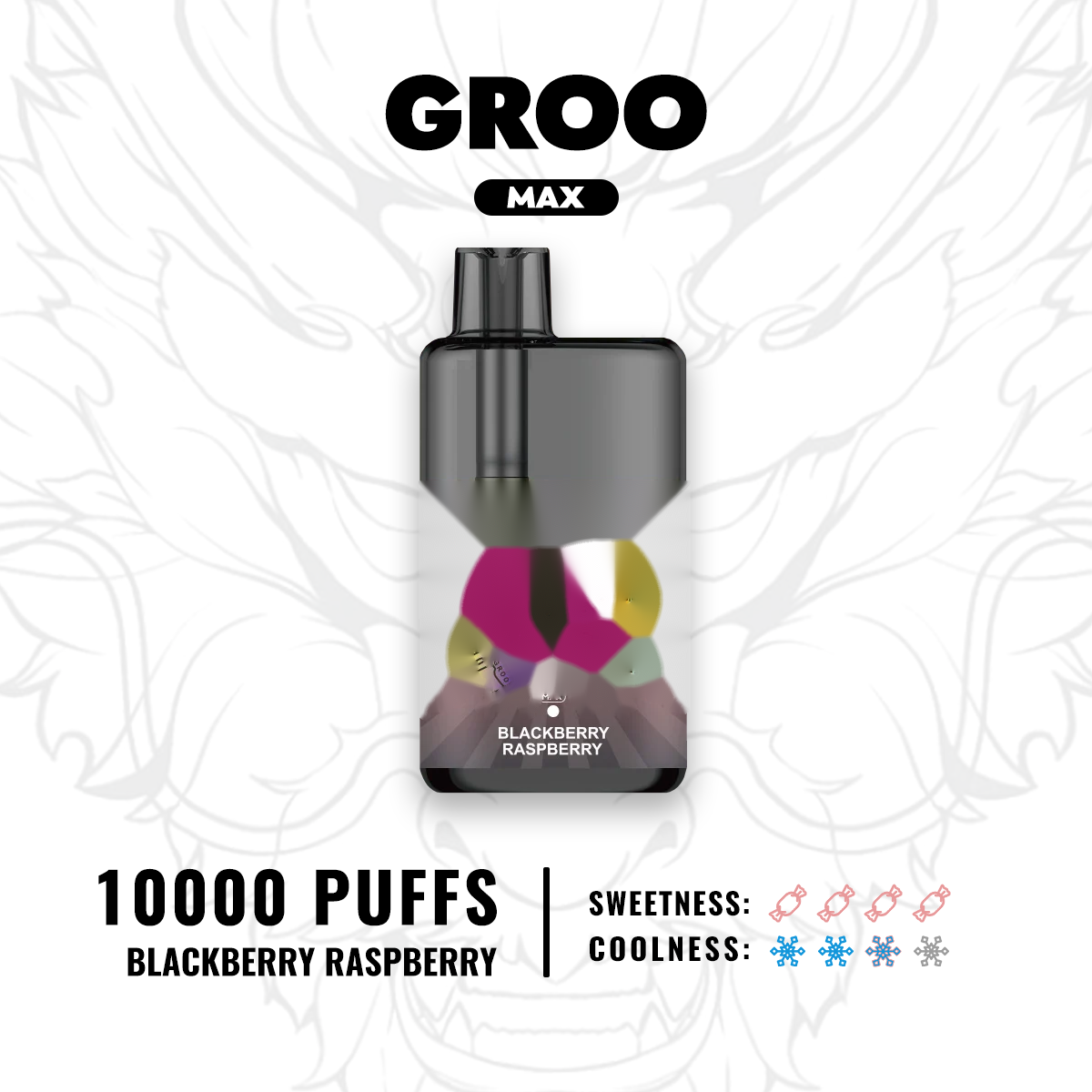 GROO MAX - BLACKBERRY RASPBERRY