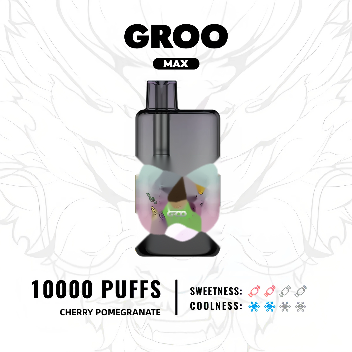 GROO MAX - CHERRY POMEGRANATE