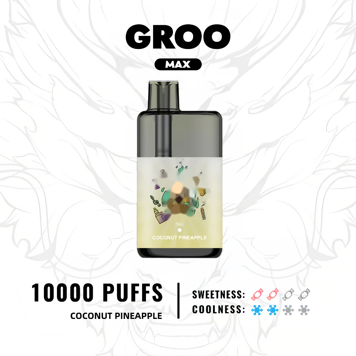 GROO MAX - COCONUT PINEAPPLE
