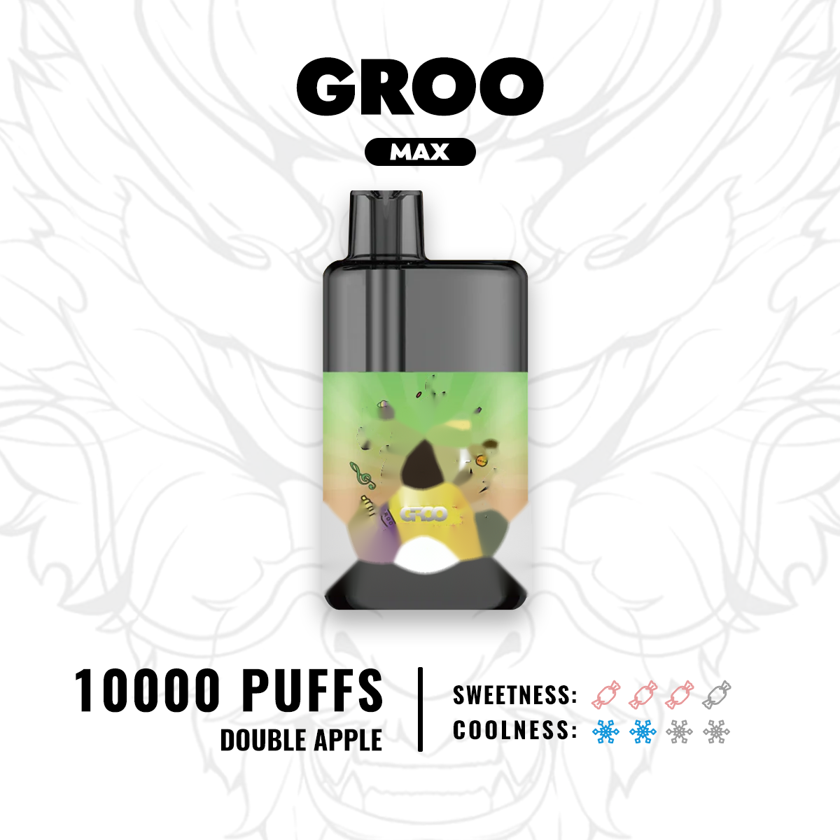 GROO MAX - DOUBLE APPLE