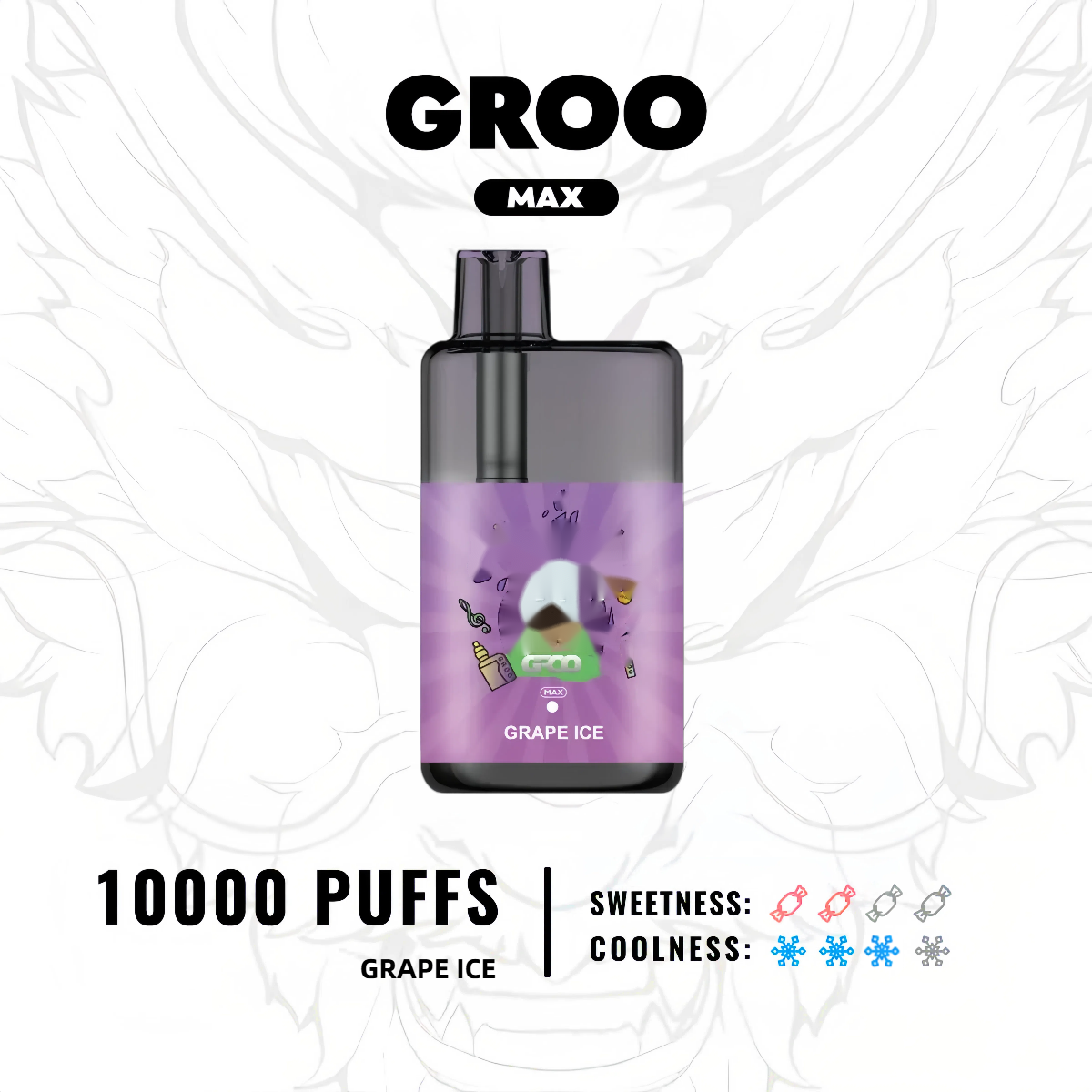 GROO MAX - GRAPE ICE