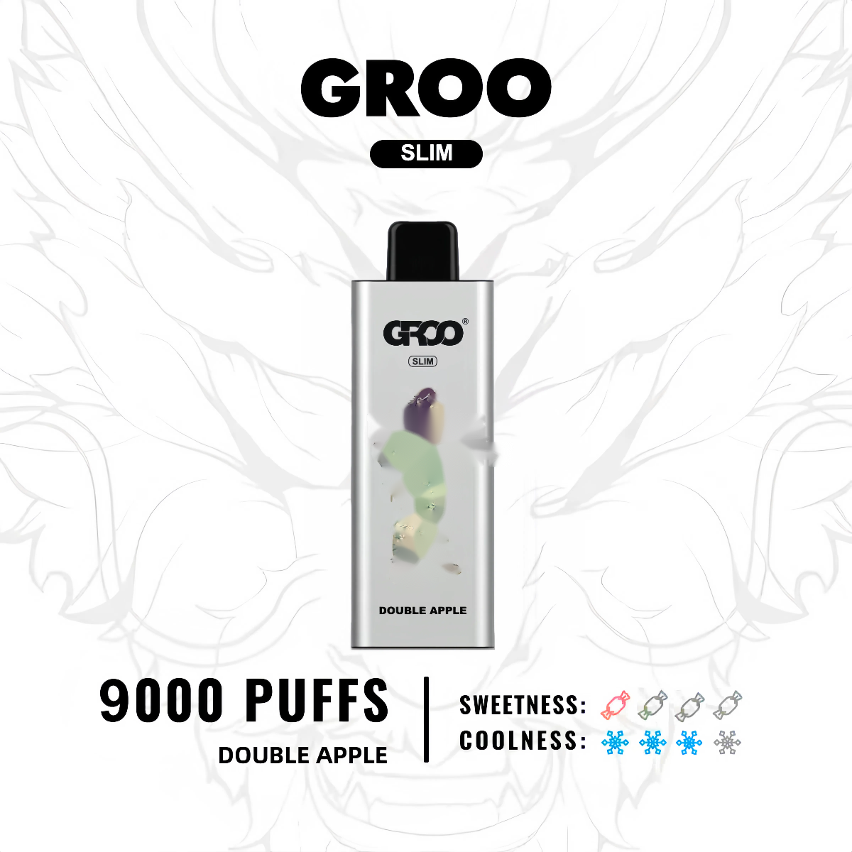 GROO SLIM - DOUBLE APPLE