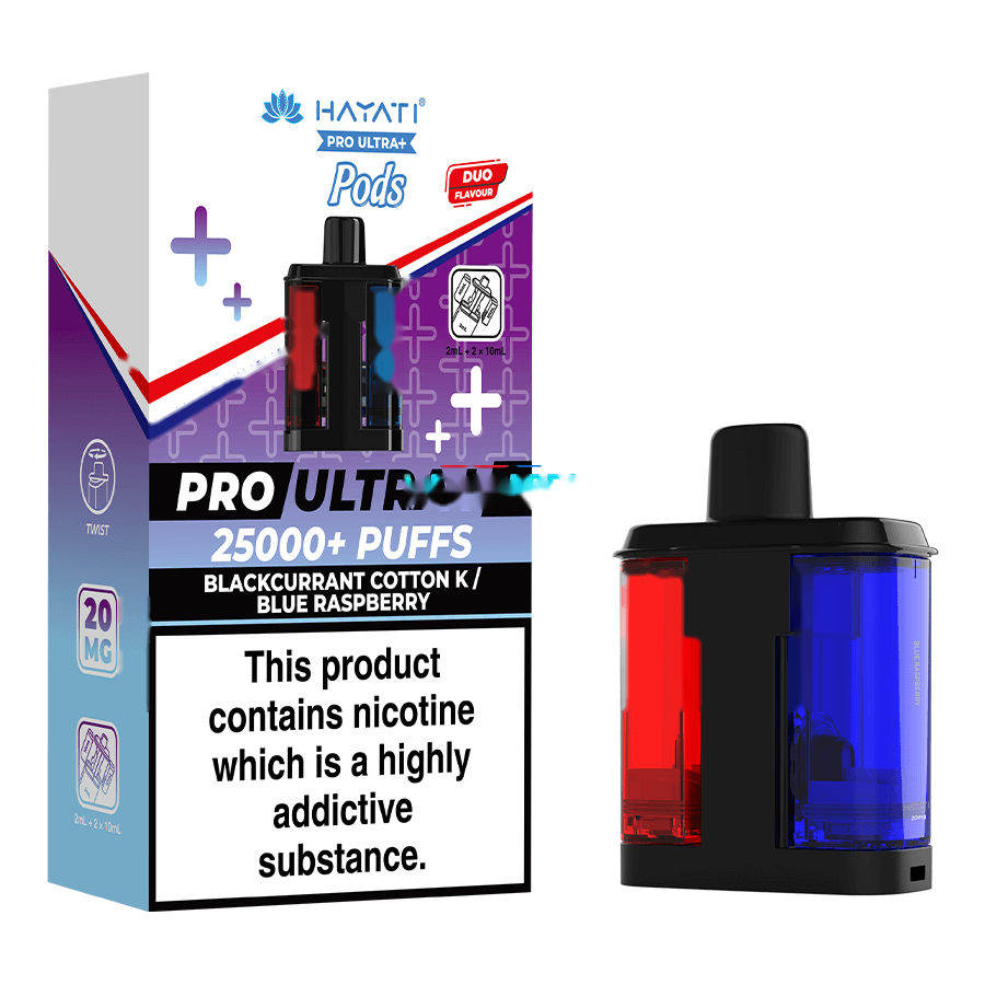 Hayati Pro Ultra Plus 25K Prefilled Pods
