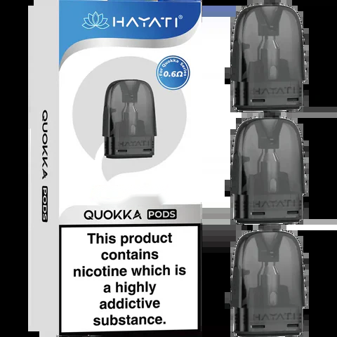 Hayati Quokka Pod 3ml – Leak-Resistant & Mesh Coil