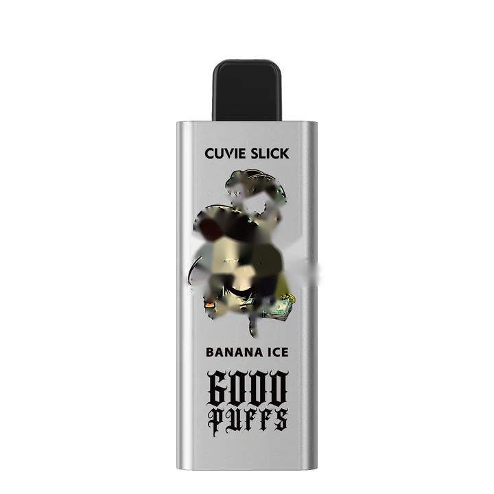 HQD CUVIE SLICK BANANA ICE – 6000 PUFFS