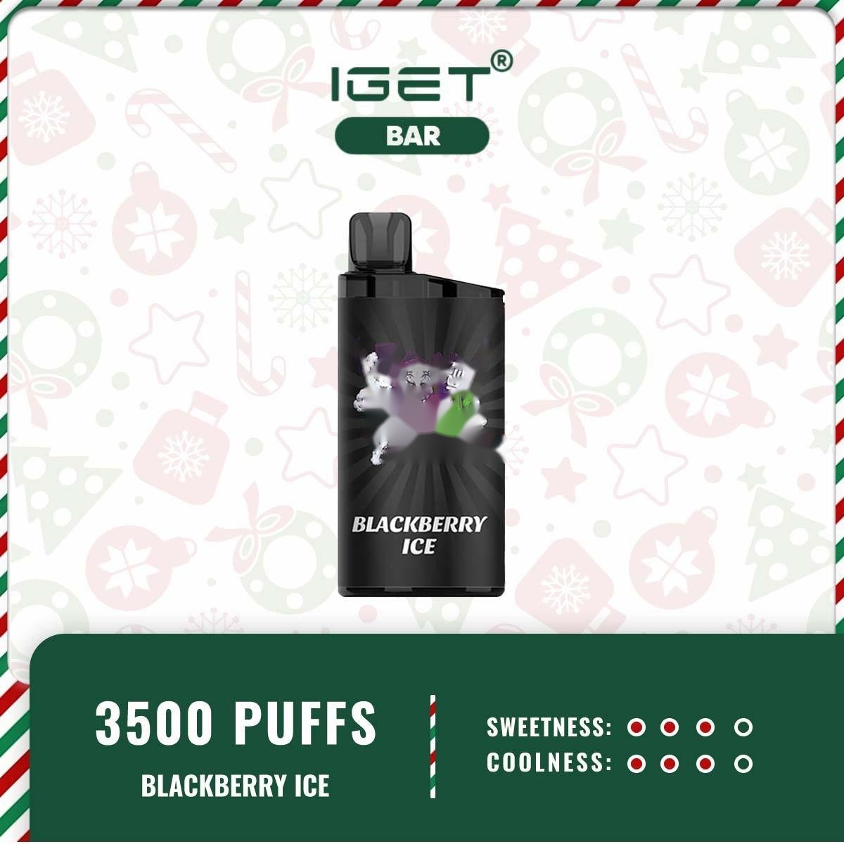 IGET BAR BLACKBERRY ICE – 3500 PUFFS