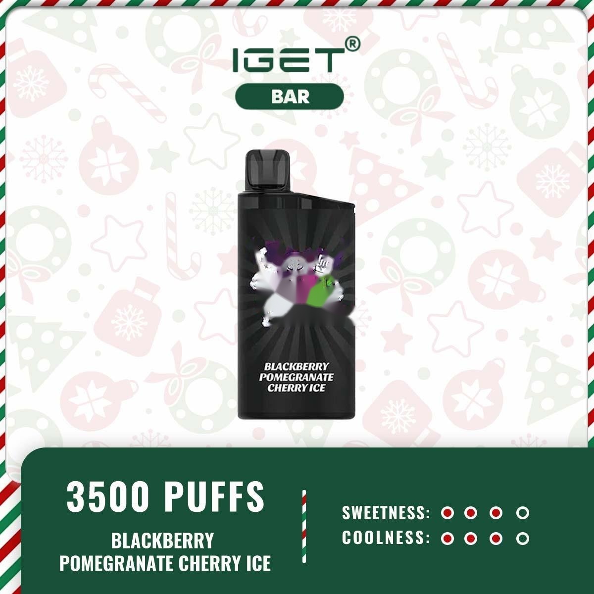 IGET BAR - BLACKBERRY POMEGRANATE CHERRY ICE
