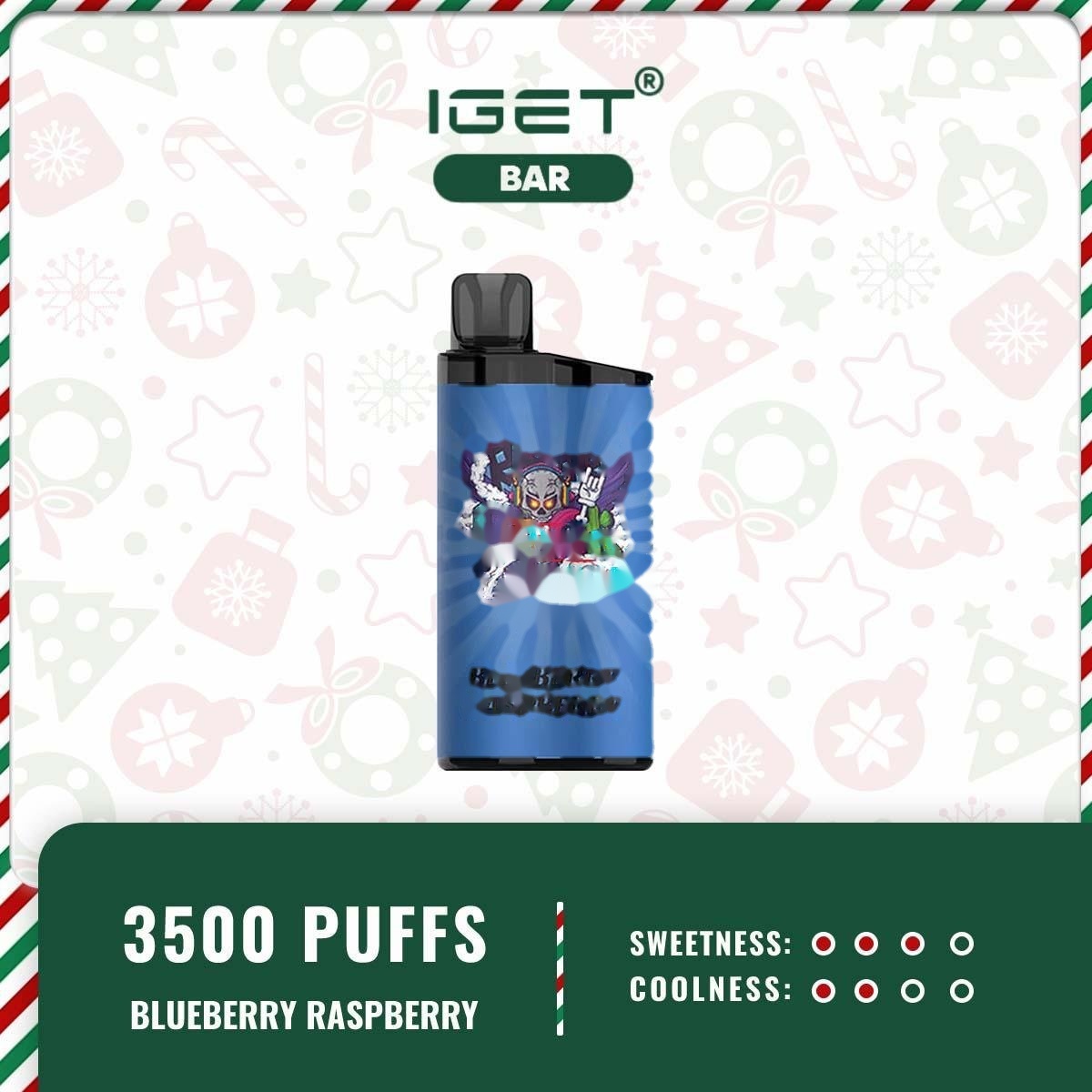 IGET BAR - BLUEBERRY RASPBERRY ICE