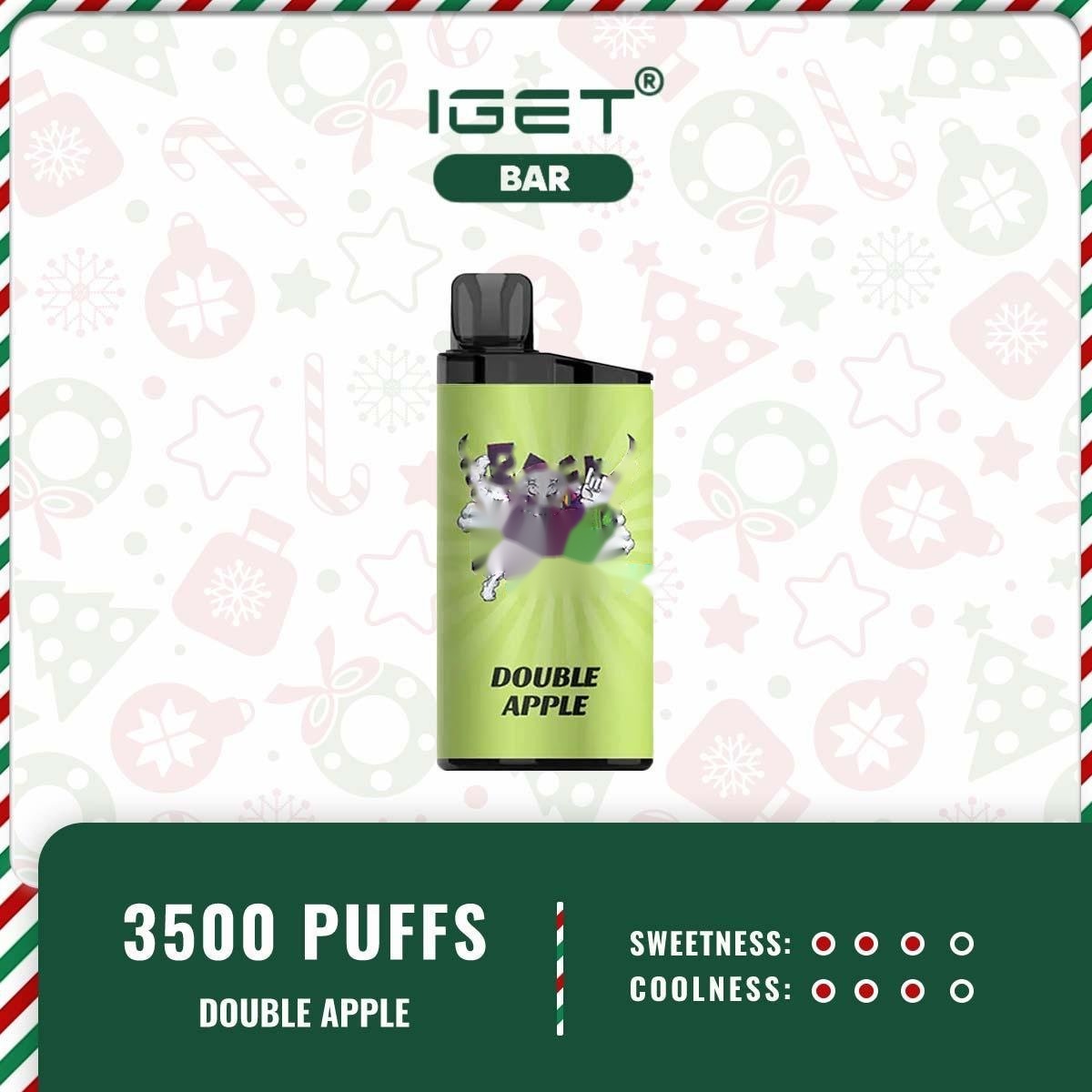 IGET BAR DOUBLE APPLE – 3500 PUFFS