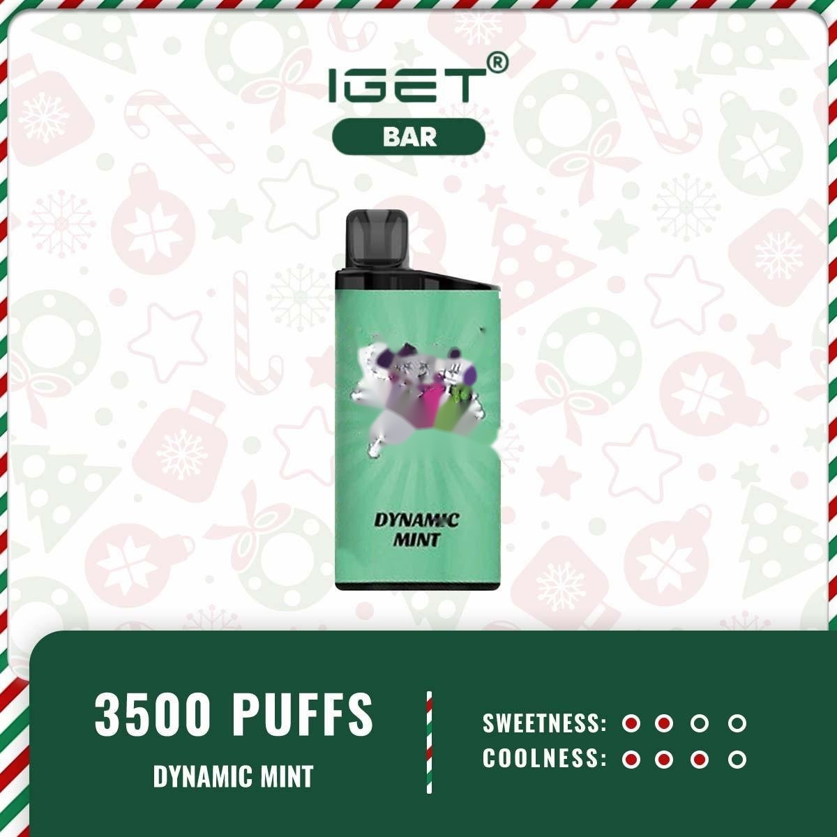 IGET BAR DYNAMIC MINT – 3500 PUFFS