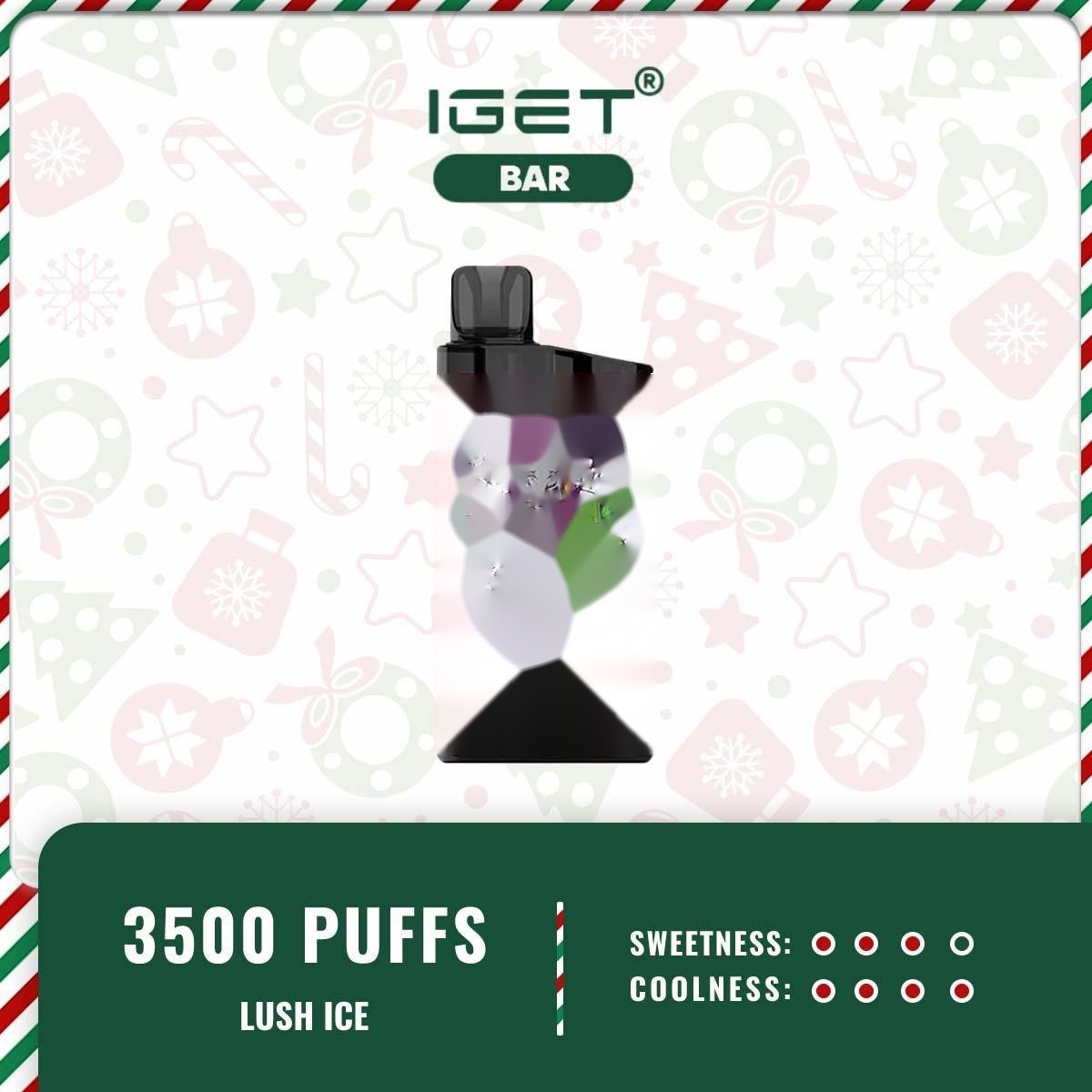 IGET BAR LUSH ICE – 3500 PUFFS