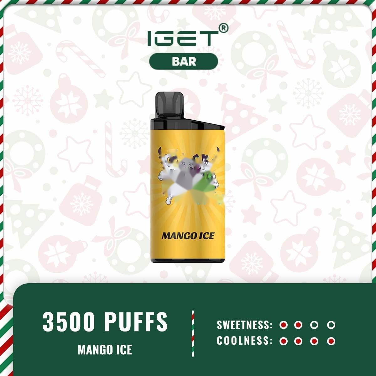 IGET BAR MANGO ICE – 3500 PUFFS