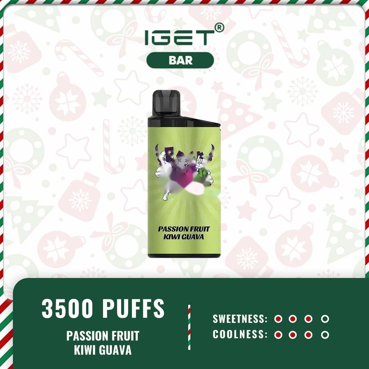 IGET BAR - PASSION FRUIT KIWI GUAVA