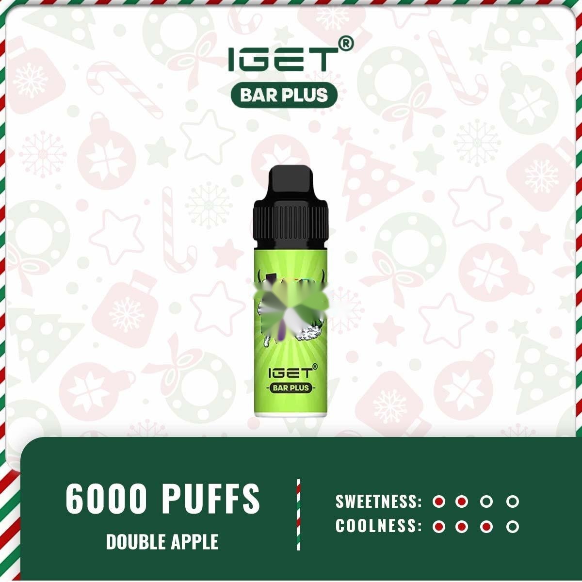 IGET BAR PLUS - DOUBLE APPLE
