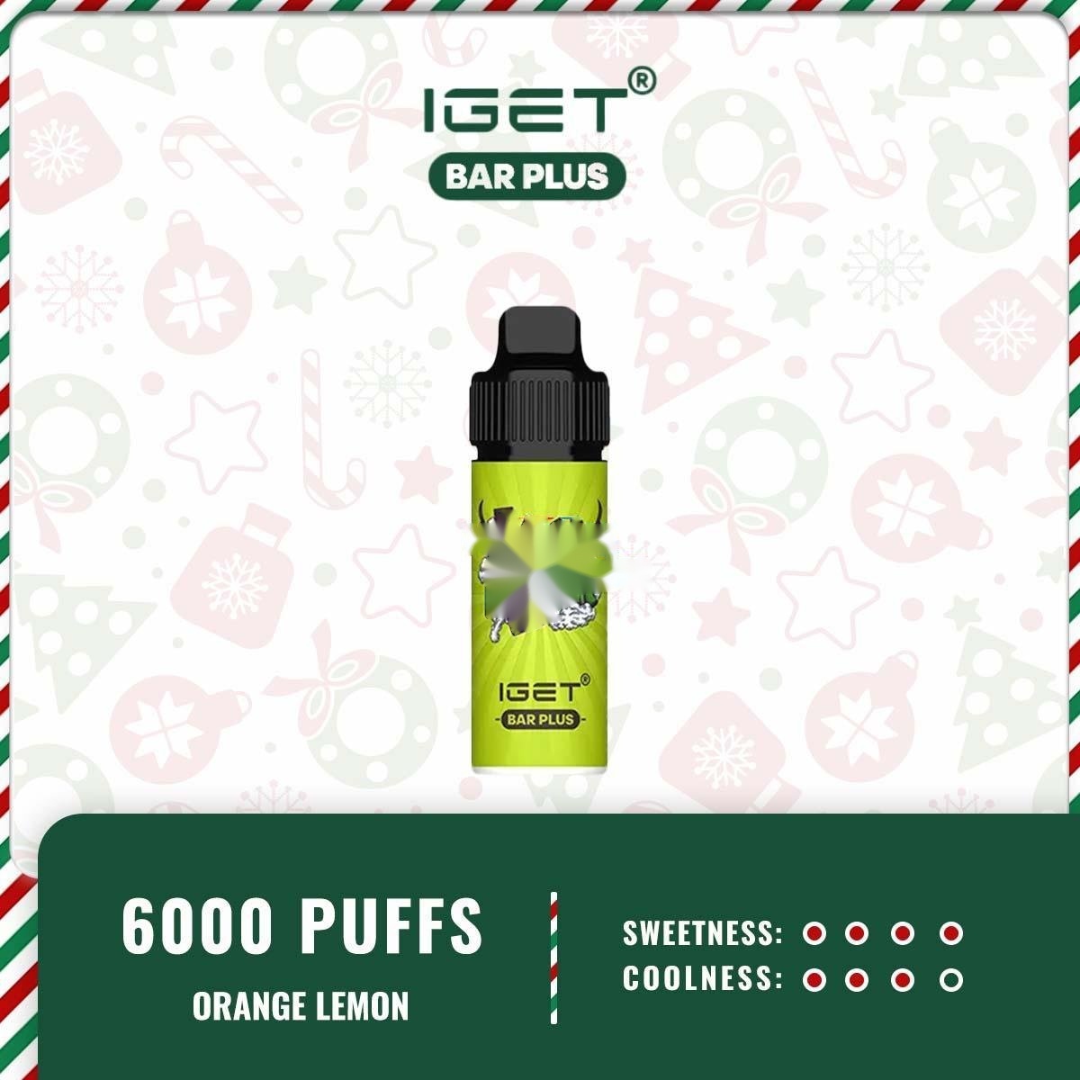 IGET BAR PLUS - ORANGE LEMON